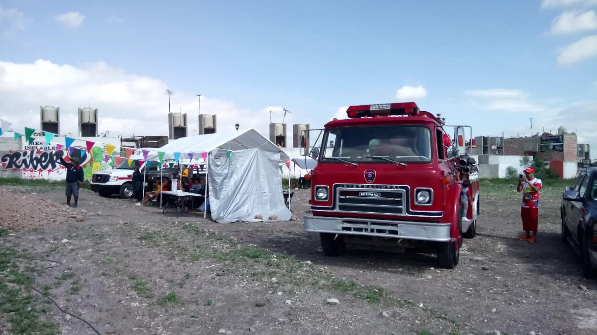 La estación de bomberos se edificará en un predio de 25 por 40 metros.